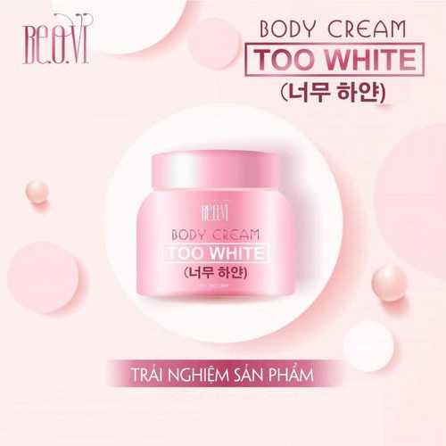 Kem body Thu Thủy dưỡng trắng da toàn thân cấp tốc TOO WHITE 220g