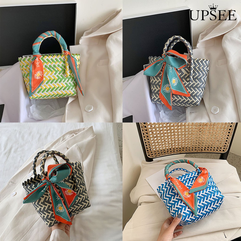 Túi Xách Đan Mây Phong Cách Bohemian Cho Nữ