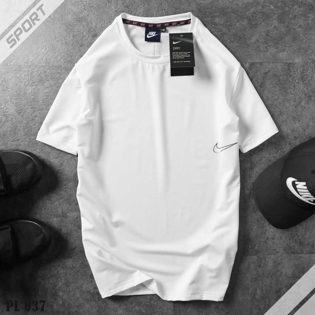 Áo thun thể thao, áo thun tập gym chất vải dệt kim chu kì siêu mịn mát, thấm hút tốt N1786