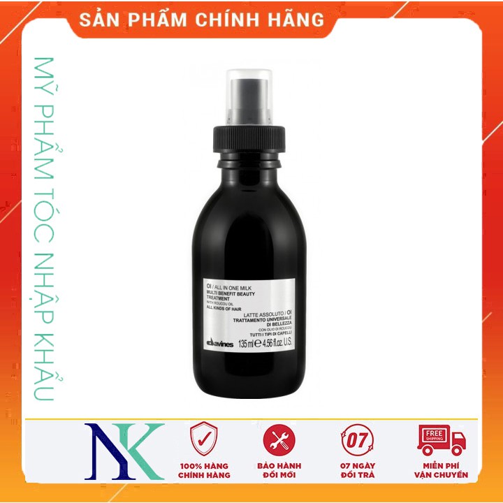 Dưỡng chất chăm sóc đa năng, chống rối, làm mềm mượt tóc OI ALL IN ONE MILK 135ml