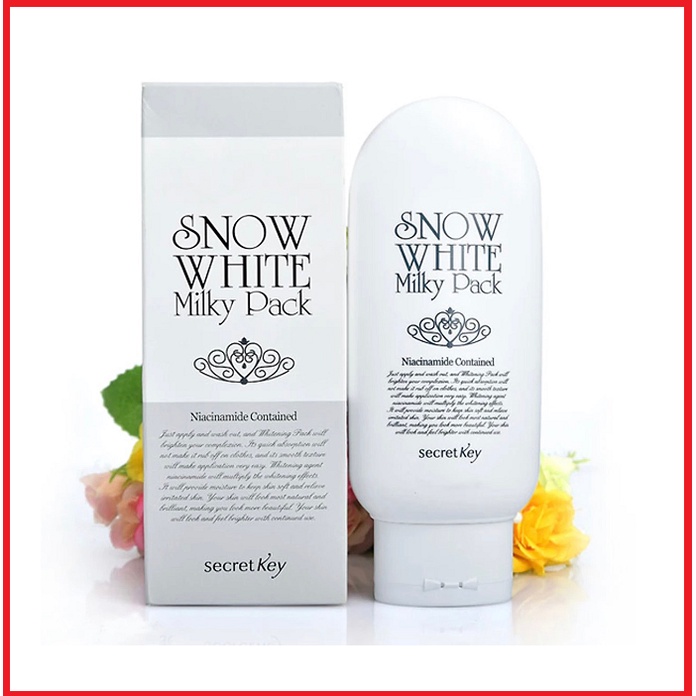 Kem Dưỡng Trắng Toàn Thân Secret Key Snow White Milky Pack 200Ml [Hàn Quốc]