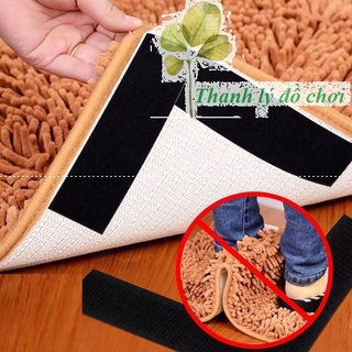 Miếng dán vải 2 mặt dán giày, túi xách - dính gai dán Xé, Băng gai dính, khóa nhám gai khổ rộng 2cm KHÔNG KEO