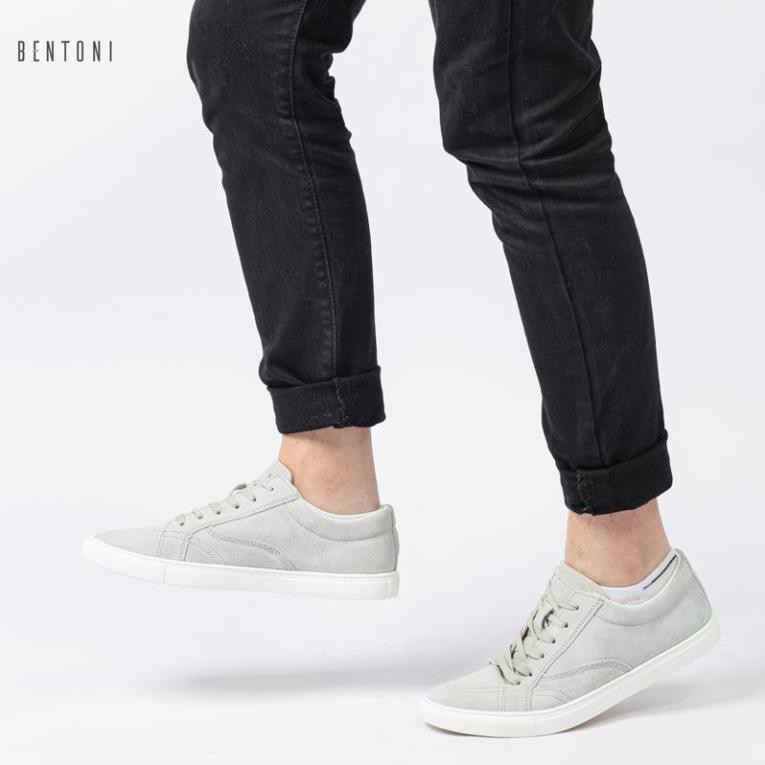 Giày thể thao nam Bentoni - Basic (B) Sneaker NDL0112XAKK-96 (Xám) Cao Cấp