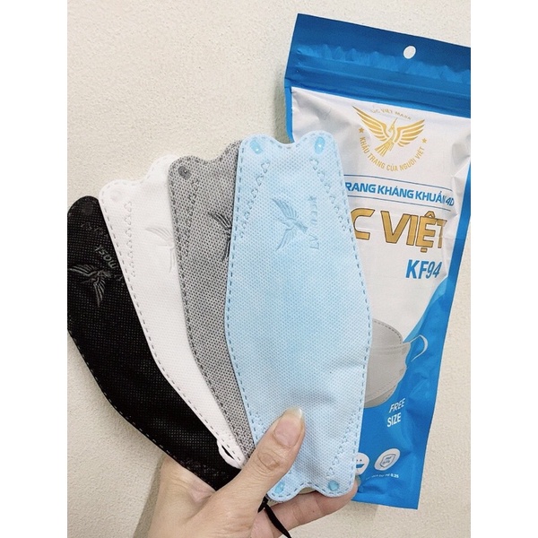 sỉ 300 chiếc khẩu trang Kf94 Lạc Việt