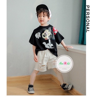 Set bộ bé trai🐶Set áo thun mickey kèm quần cho bé trai