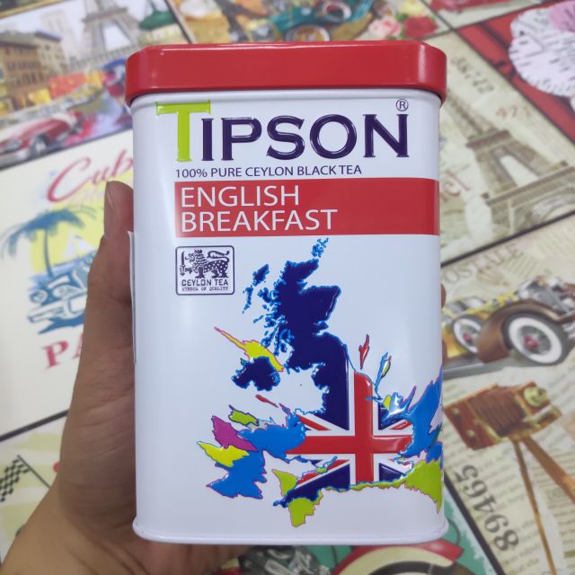 [Hỏa Tốc] Trà Tipson English Breakfast 85g