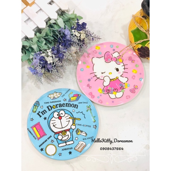 Đế lót cách nhiệt HelloKitty Doreamon