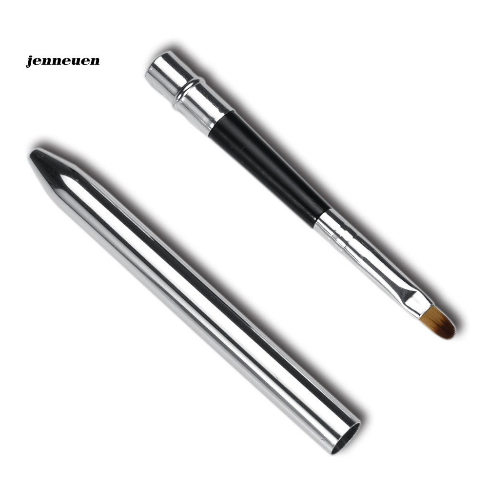 Cọ tô môi tay cầm nhôm có thể gấp gọn