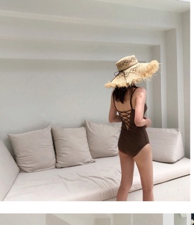Monokini Hàn Quốc dây đan lưng