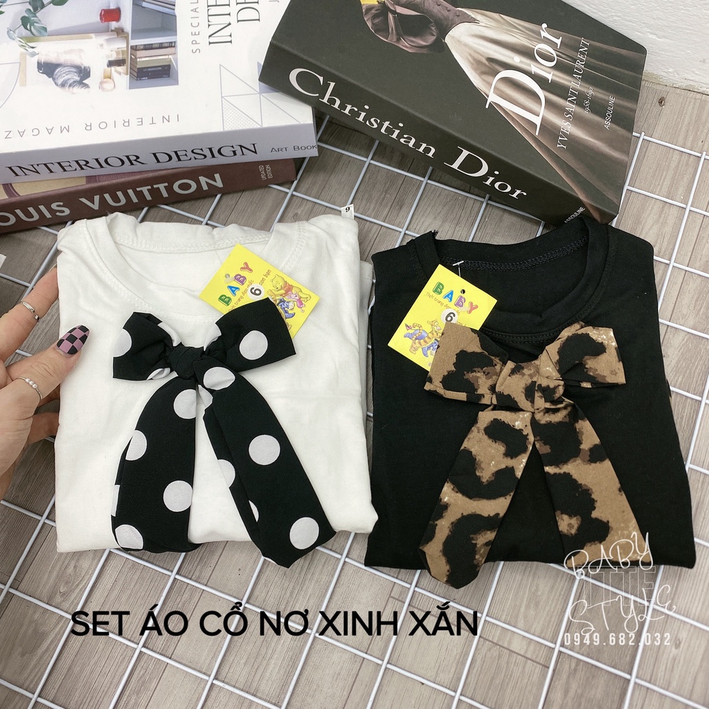 Bộ quần áo hè &quot;CỔ NƠ&quot; 16-45kg dành cho bé gái 4-14 tuổi. Chất vải đẹp, thoáng mát. Hàng may kỹ. G8