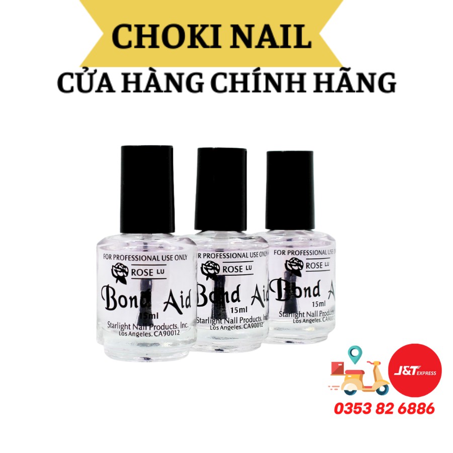 Sơn Dưỡng Móng Bond Aid Chính Hãng 15ml