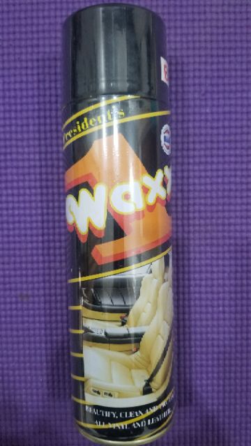 Chai xịt bóng đồ da wax