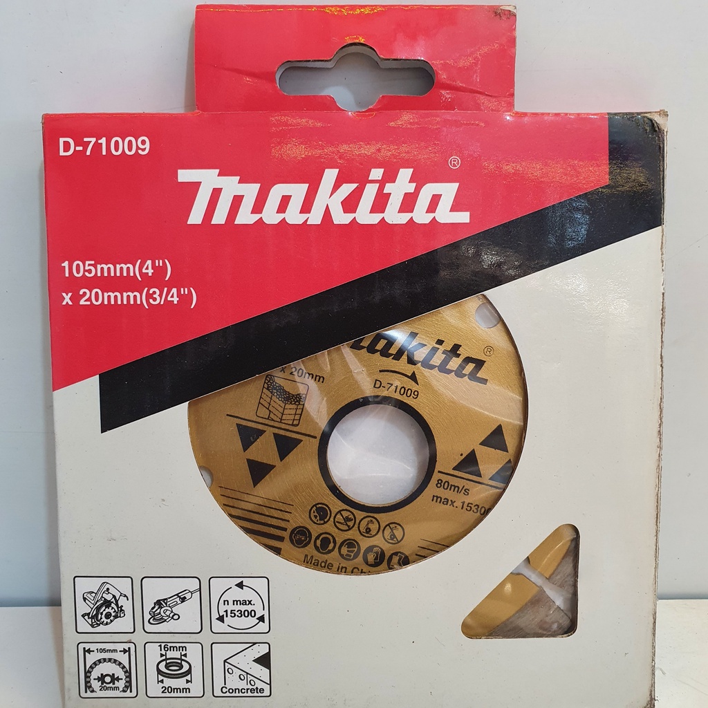Lưỡi cắt bê tông cắt gạch cắt tường Makita D-71009