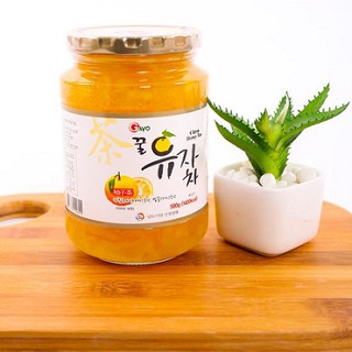 Mật ong Chanh Hàn Quốc (Lọ thuỷ tinh 1kg)
