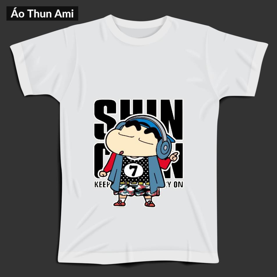(SALE) ⚡️FREESHIP⚡️Áo Thun In Hình Cậu Bé Bút Chì - Shin Chan