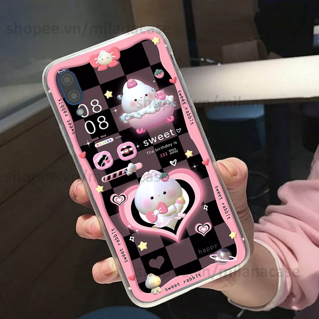 Ốp Vsmart Star hình đồng hồ icon gấu mèo cute cực dễ thương ngộ nghĩnh