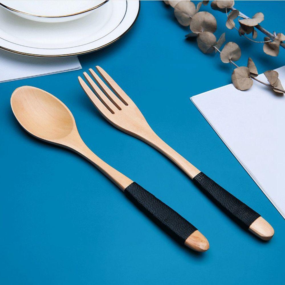 YIYU Muỗng Gỗ Khuấy Cà Phê / Trà / Món Tráng Miệng Bền Bỉ