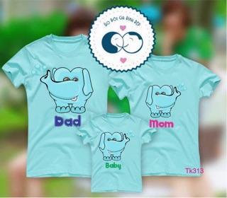 Set 3 ao gia dinh