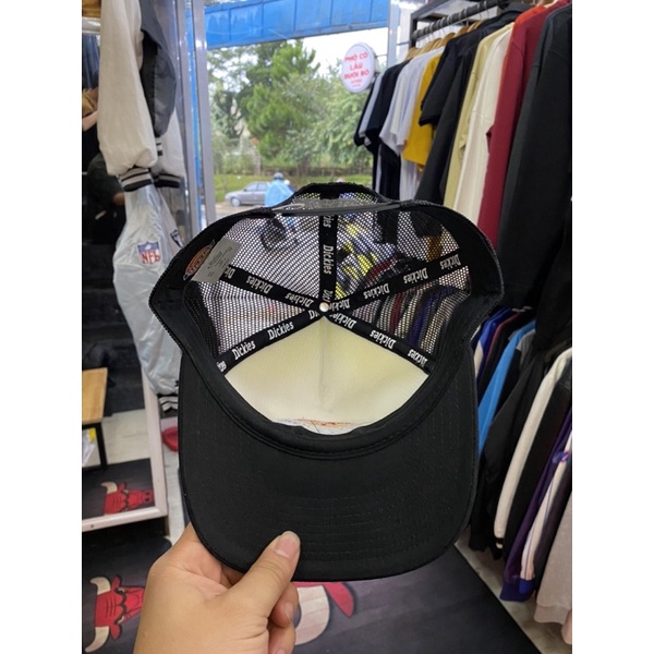 Nón lưới Dickies chính hãng logo thêu, nón lưới.