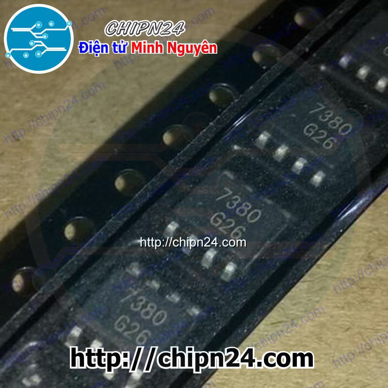 [2 CON] IC FAN7380 SOP-8 (SMD Dán) (7380)