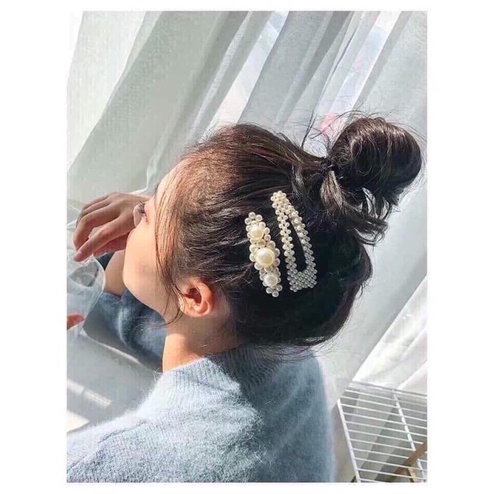 Set 4 kẹp tóc Hàn quốc xinh xắn