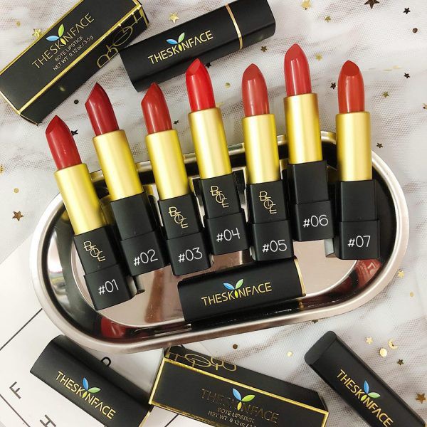 [ Hàng chính hãng ] Son The skinface bote lipstick mẫu mới 2018