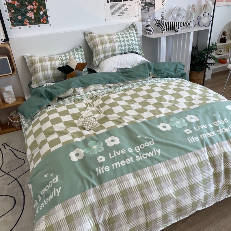 ⚡Bộ Chăn Ga Gối tặng kèm vỏ gối ôm⚡️cotton 3D poly cao cấp combo 5 món đủ kích thước hình zoman sang xịn mịn mềm sắc nét
