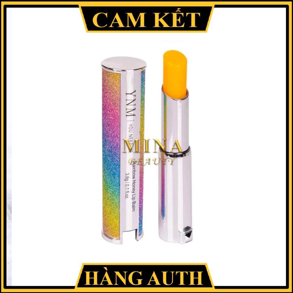 Son Dưỡng Mềm Môi, Hết Thâm, Đổi Màu YNM RAINBOW HONEY LIP BALM Chính Hãng 💄