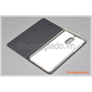 Bao da Nokia 6 (5.5"), Nokia 6 (2017) flip leather case, hiệu Vili