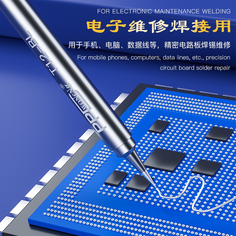 Đầu Hàn Sắt T12 K Series T12-Ku skus kus IS BJS BLS Cho Hakko FX951 STC Và OLED OSS T12D + T12X