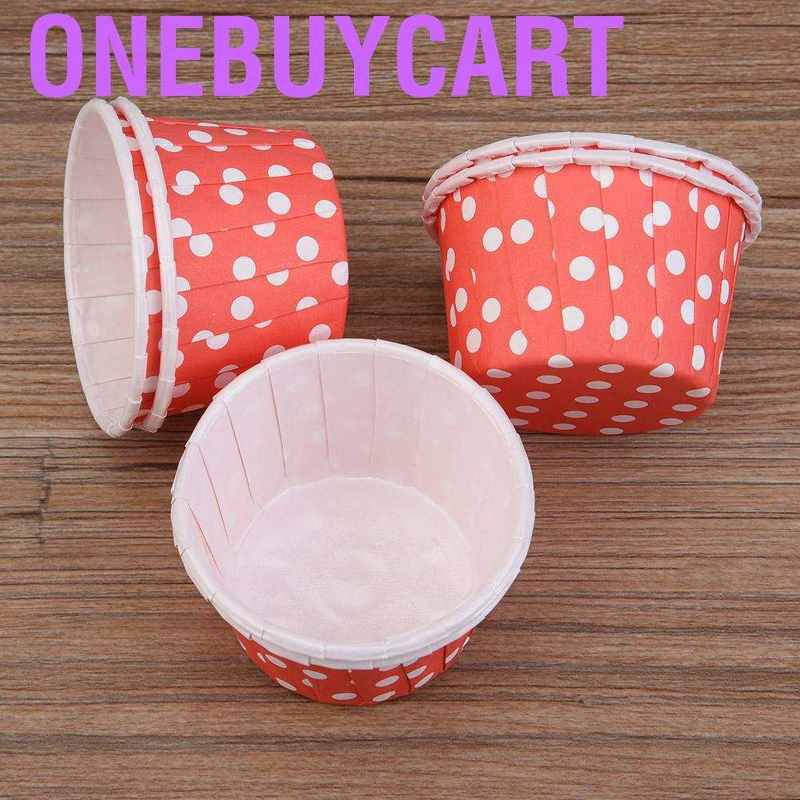 Set 100 Cốc Giấy Làm Bánh Cupcake