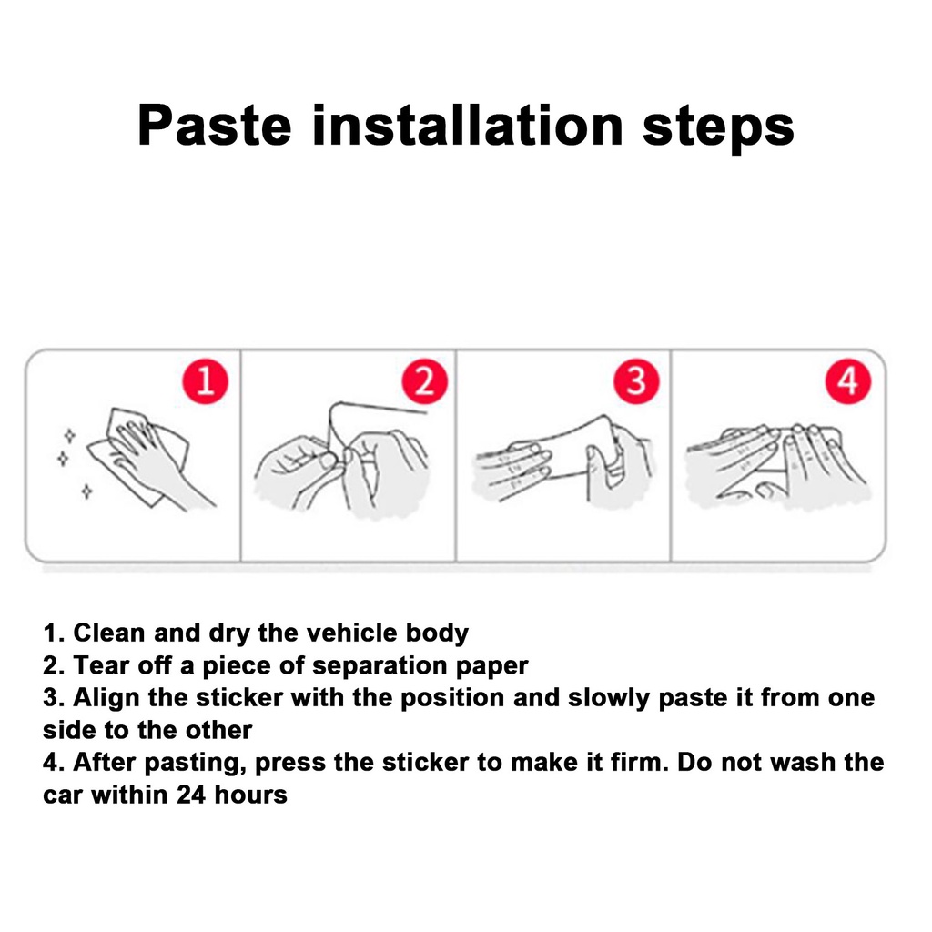 Laser Tem Decal Dán Trang Trí Nắp Bình Xăng Ô Tô Xe Hơi Màu