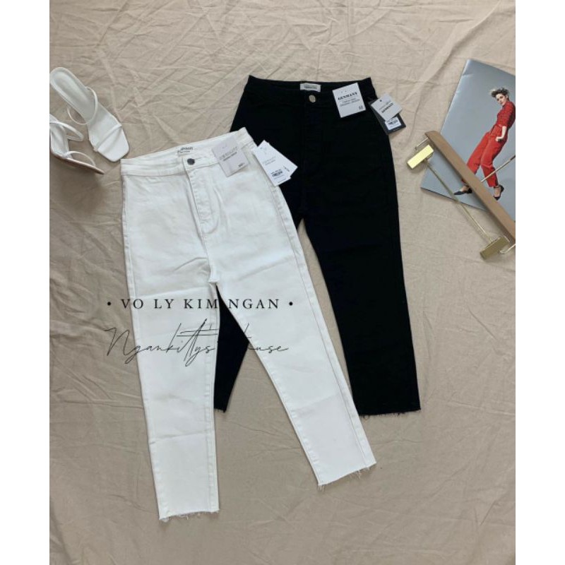 Quần Kaki lưng cao siêu hot 2021 trơn siêu xinh, đáng yêu, vải đẹp, không ra màu | BigBuy360 - bigbuy360.vn