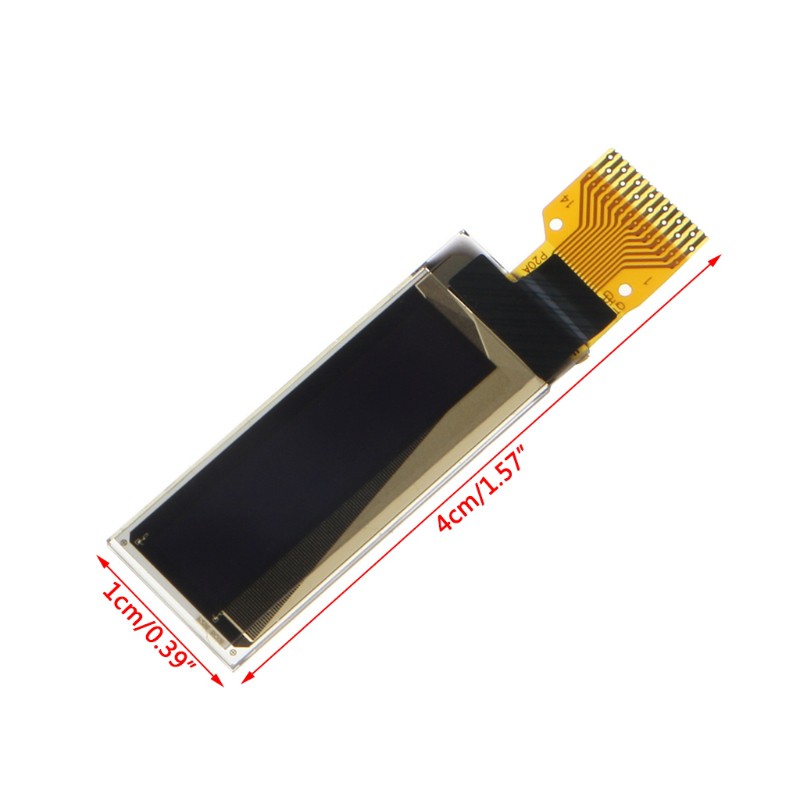 Mô đun hiển thị 0.91 Inch 128x32 OLED LCD SPI SSD1306 cho Arduino thay thế