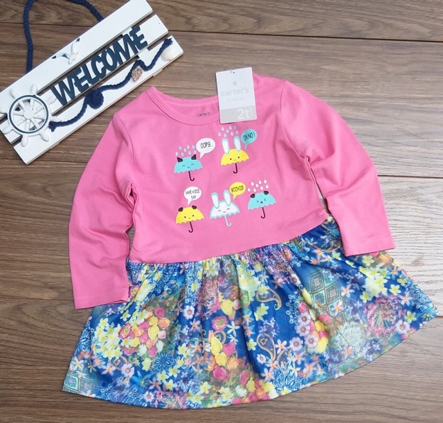 Đầm bé gái 3d size 1-7