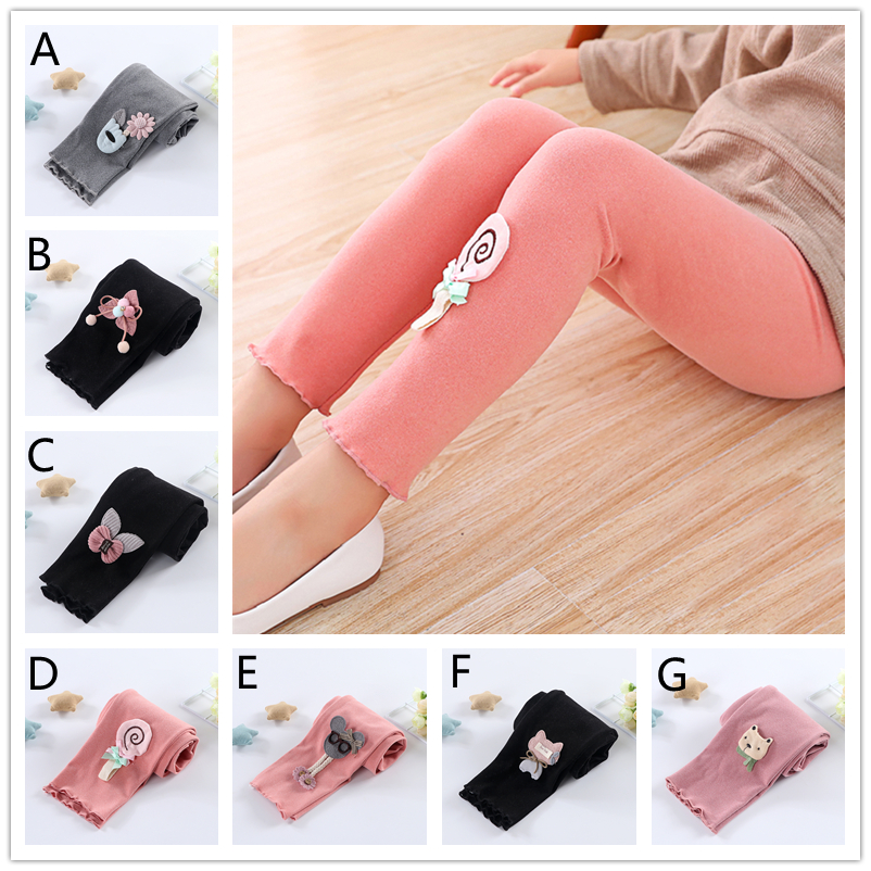 Quần Legging Giữ Ấm Thời Trang Cho Bé Gái