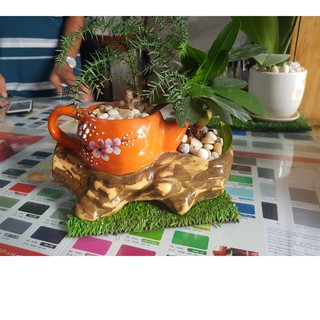 Cỏ nhân tạo 1cm LẺ nhiều kích thước
