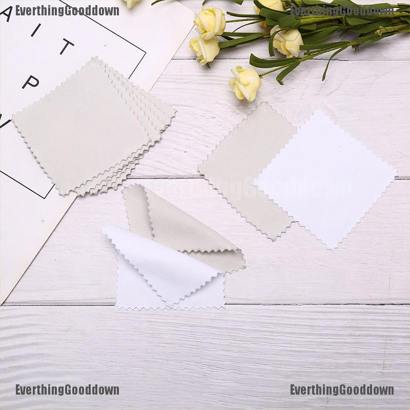 Set 50 Khăn Lau Trang Sức Màu Bạc