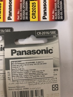 Pin Panasonic CR2016