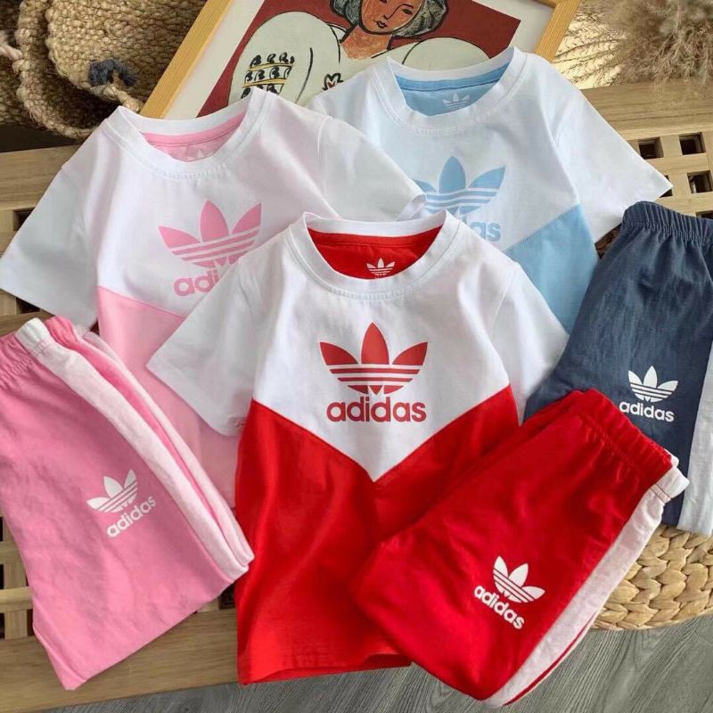 Đồ bộ thể thao cho mẹ và cho bé trai bé gái hàng cao cấp chất cotton chính phẩm