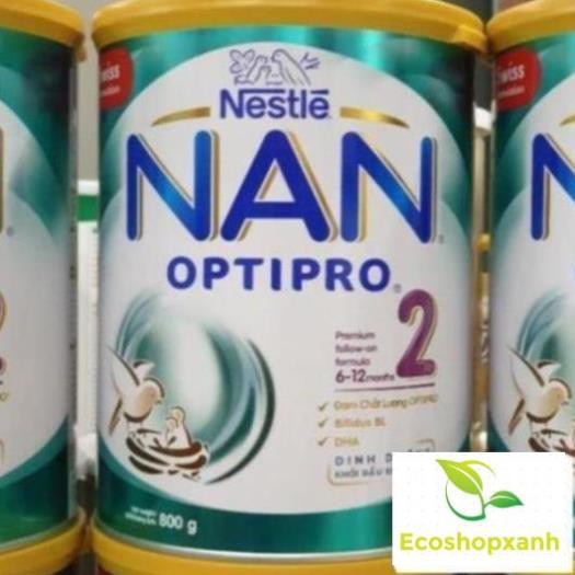 Sữa NAN OPTIPRO 2 Mẫu Mới 800g (Date 2021)