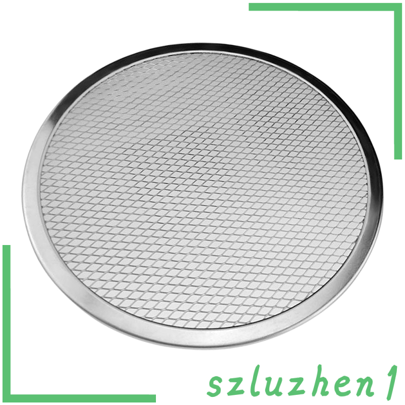 [Hi-tech] Pizza Stones Aluminum Mesh Pizza Screen Pasta Baking Tray Net Pizza 6inch