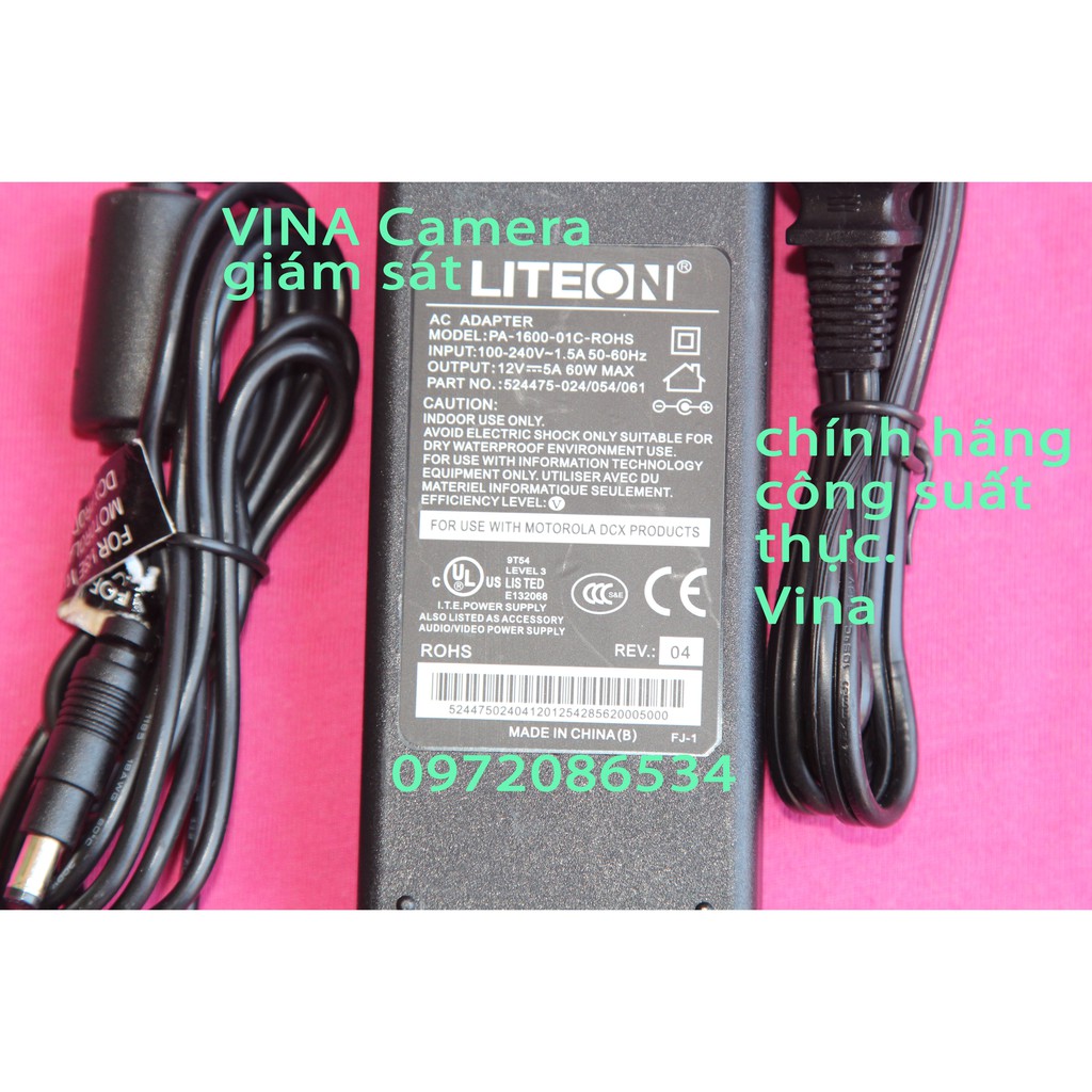 Adapter 12V5A LITEON