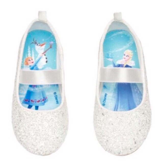 Giày nhũ trắng Elsa H&M auth Mỹ