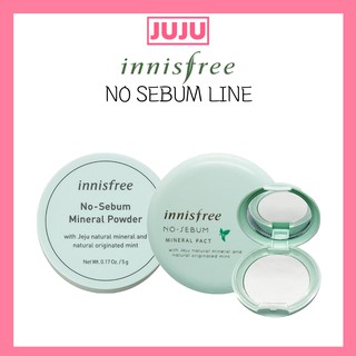 Phấn phủ Innisfree No-Sebum Line hàng chính hãng
