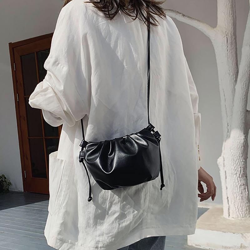[Baywellfashion]Túi đeo chéo mềm mại phong cách Hàn Quốc đơn giản hợp thời trang | BigBuy360 - bigbuy360.vn