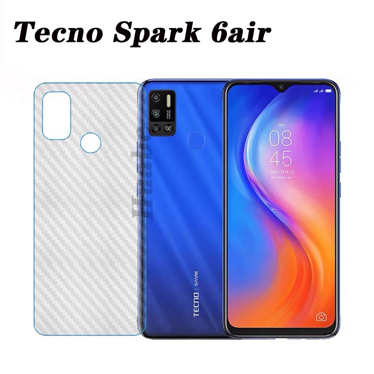 Phim Dán Phía Sau Chất Liệu Sợi carbon Cho Tecno Pova 3 Pova neo 2 6 / 6air spark 6 go camon 19 neo 6pro 4 / pouvoir 4pro Camoir 17P 16
