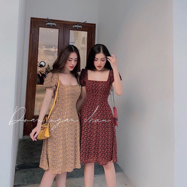 Váy hoa nhí siêu xinh