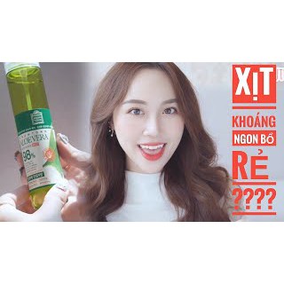 Xịt Khoáng Aloe Vera Soothing Mist 98%  Hàn Quốc làm dịu da