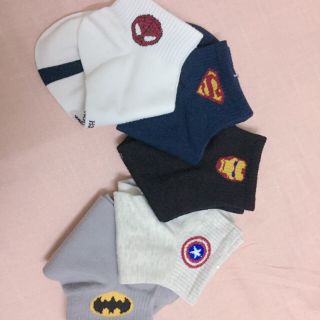 VỚ MARVEL CỔ NGẮN NAM